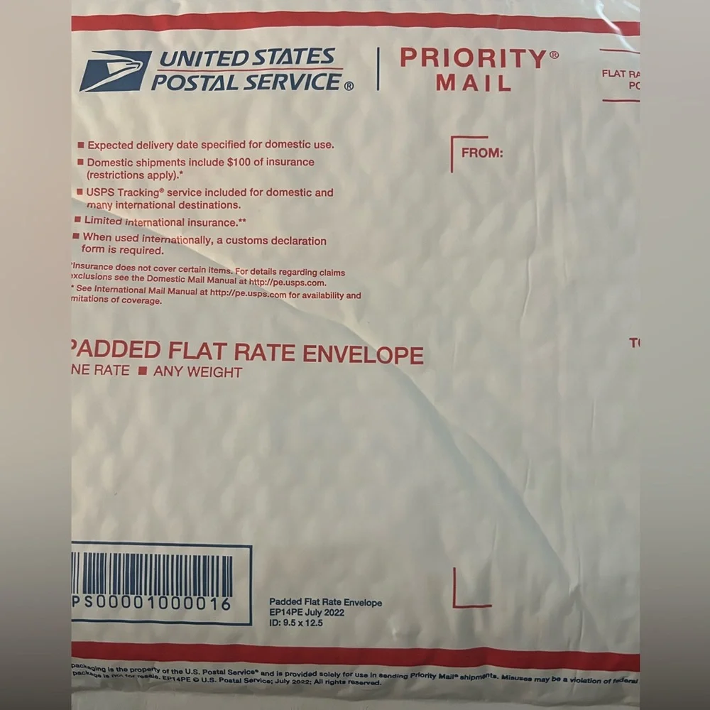 extra shipping label